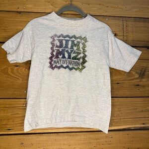 Vintage 90s Jimmy’Z Native Nation Rainbow Single Stitch Surf Tee